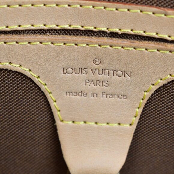 LOUIS VUITTON LV Logos Ellipse MM Hand Bag Monogram Leather Brown M51126 50RL382 - Picture 14 of 15